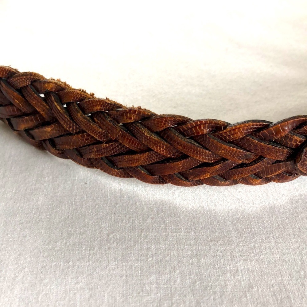 Teju lizard men’s belt made in Argentina GUC. - Picture 7 of 17